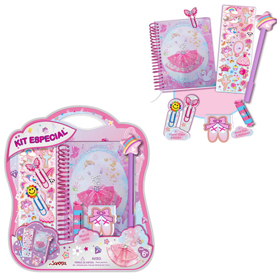 KIT DE BELEZA INFANTIL ACESSÓRIOS INFANTIS