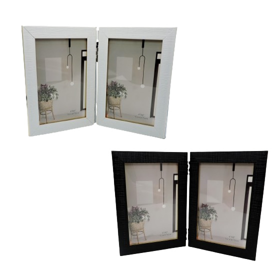 P.RETRATO PLAST. DUPLO 10X15CM PORTA RETRATOS