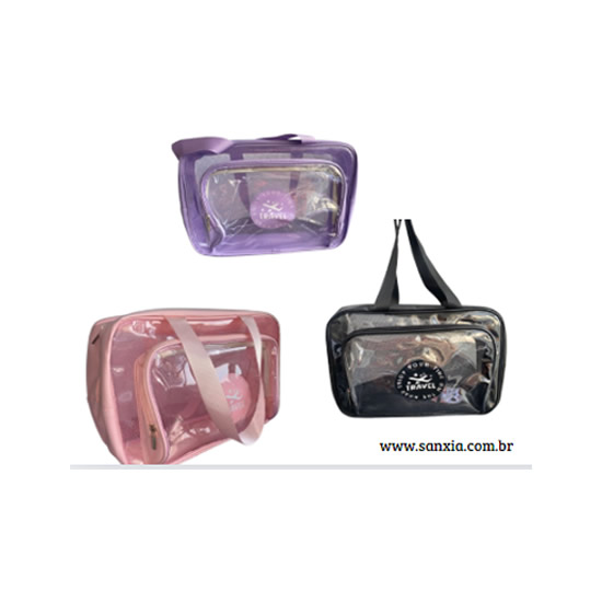 NECESSAIRE C/ALCA 40X26,5CM 3/SORT.-PAPELARIA