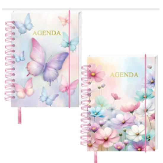 AGENDA ESPIRAL 137X189MM AGENDA ESPIRAL