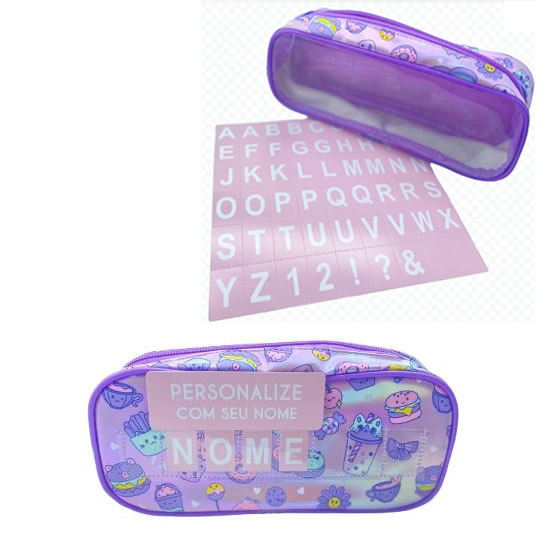 ESTOJO PERSONALIZE 22X10X6-PAPELARIA
