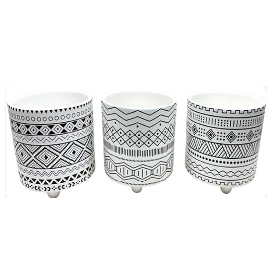 VASO CERAMICA 9,5X9,5CM CACHEPOT