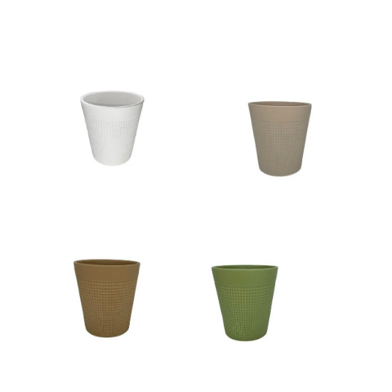 VASO DE CERAMICA 11X10CM, CACHEPOT