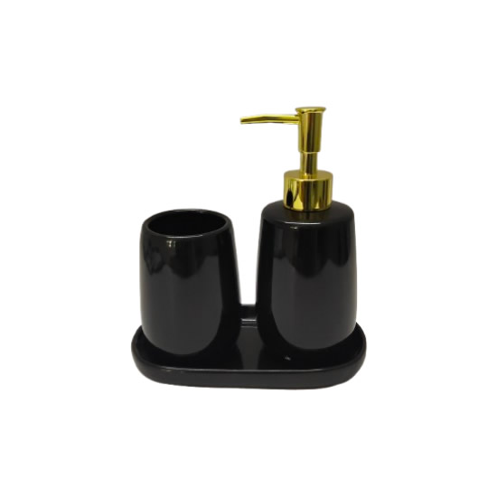 KIT DE BANHEIRO PORCELANA 3PCS.... KITS DE BANHEIRO