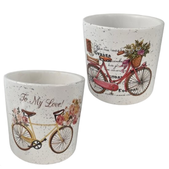 VASO DE CERAMICA CACHEPOT 10X9,5CM CACHEPOT