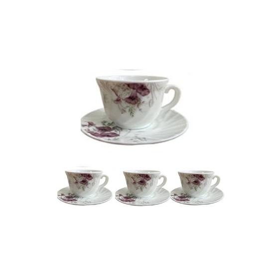 XICARAS DE CHA 190ML 8PCS XICARAS
