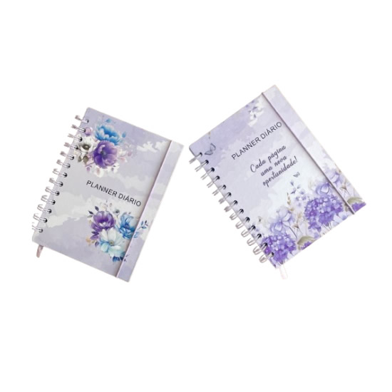 PLANNER DIARIO 127X173MM 96 FOLHAS DIÁRIOS