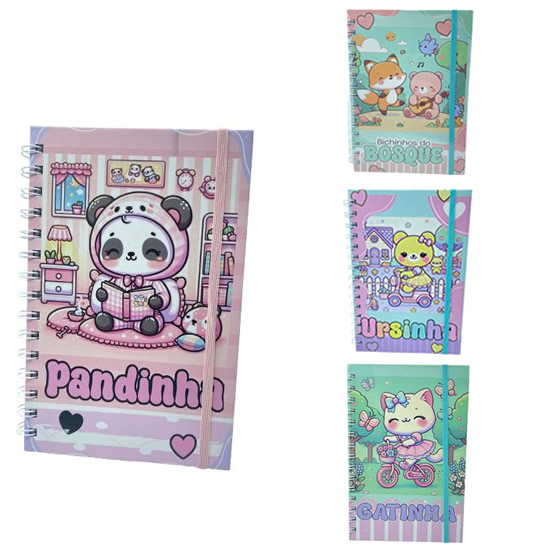 CADERNO DE ANOTACOES 15,5X20,5CM DIÁRIOS