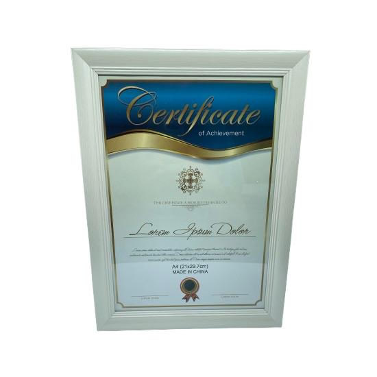 P.CERTIFICADO PLAST. A4 PORTA RETRATOS