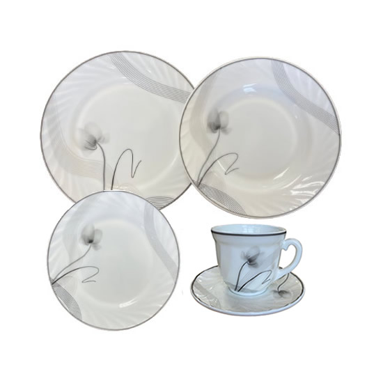 APARELHO DE JANTAR OPALINA 20PCS COZINHA & UD